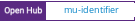 Open Hub project report for mu-identifier