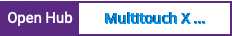 Open Hub project report for Multitouch X Driver