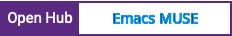 Open Hub project report for Emacs MUSE