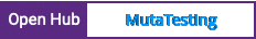 Open Hub project report for MutaTesting