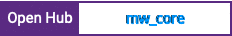 Open Hub project report for mw_core