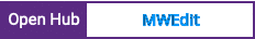 Open Hub project report for MWEdit
