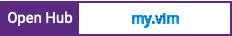 Open Hub project report for my.vim