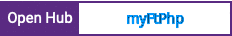 Open Hub project report for myFtPhp