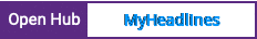 Open Hub project report for MyHeadlines