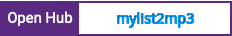 Open Hub project report for mylist2mp3