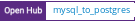 Open Hub project report for mysql_to_postgres
