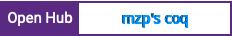 Open Hub project report for mzp's coq