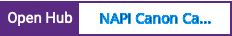 Open Hub project report for NAPI Canon Cameras