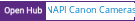Open Hub project report for NAPI Canon Cameras