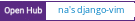 Open Hub project report for na's django-vim