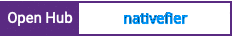 Open Hub project report for nativefier