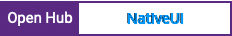 Open Hub project report for NativeUI