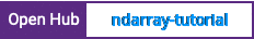 Open Hub project report for ndarray-tutorial