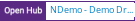 Open Hub project report for NDemo - Demo Driven Development for .NET