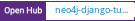Open Hub project report for neo4j-django-tutorial