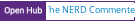 Open Hub project report for The NERD Commenter