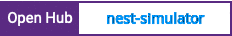 Open Hub project report for nest-simulator