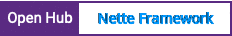 Open Hub project report for Nette Framework