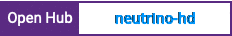 Open Hub project report for neutrino-hd