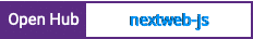 Open Hub project report for nextweb-js