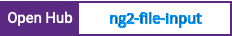 Open Hub project report for ng2-file-input