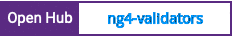 Open Hub project report for ng4-validators