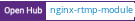 Open Hub project report for nginx-rtmp-module