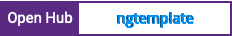 Open Hub project report for ngtemplate