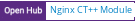 Open Hub project report for Nginx CT++ Module