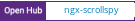 Open Hub project report for ngx-scrollspy