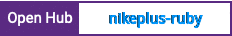 Open Hub project report for nikeplus-ruby
