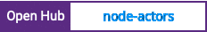 Open Hub project report for node-actors