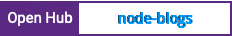 Open Hub project report for node-blogs