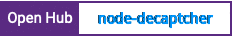 Open Hub project report for node-decaptcher