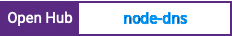 Open Hub project report for node-dns