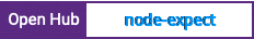 Open Hub project report for node-expect