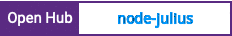 Open Hub project report for node-julius