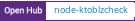 Open Hub project report for node-ktoblzcheck