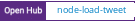 Open Hub project report for node-load-tweet