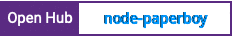 Open Hub project report for node-paperboy