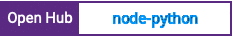 Open Hub project report for node-python