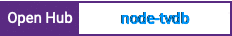 Open Hub project report for node-tvdb