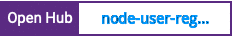 Open Hub project report for node-user-register