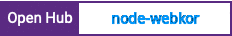 Open Hub project report for node-webkor
