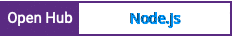 Open Hub project report for Node.js