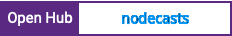 Open Hub project report for nodecasts