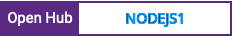 Open Hub project report for NODEJS1
