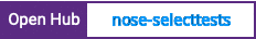 Open Hub project report for nose-selecttests