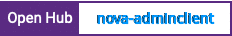 Open Hub project report for nova-adminclient